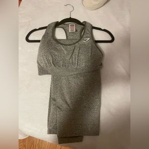 Gymshark green vital set L